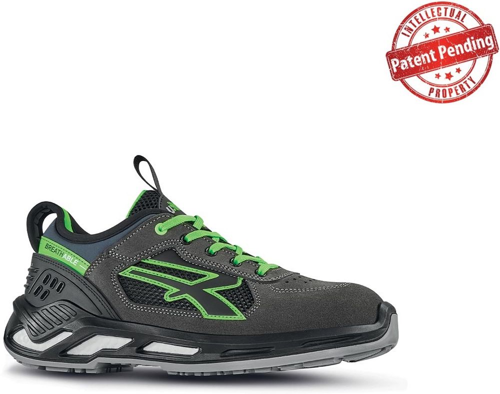 U-PowerSicherheitsschuheHalbschuheNeganEsdS1PSrcRS20026Schwarz-35