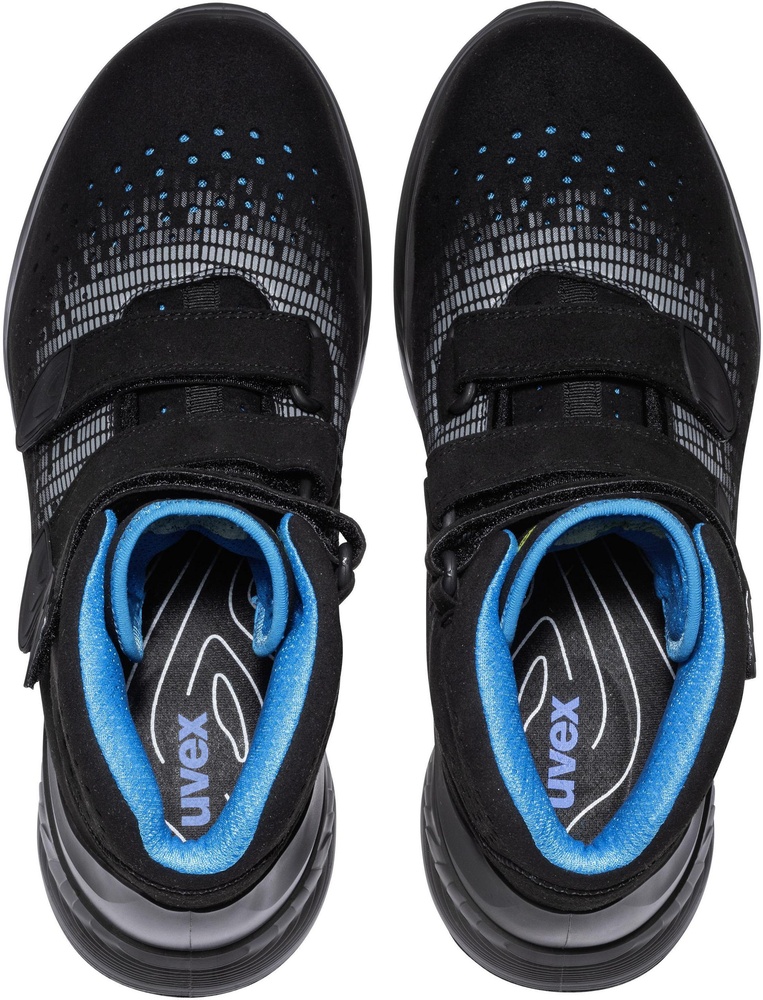 UvexSicherheitsschuhStiefel1G2SicherheitsstiefelS1SRC68325SchwarzSilber-35Weite12