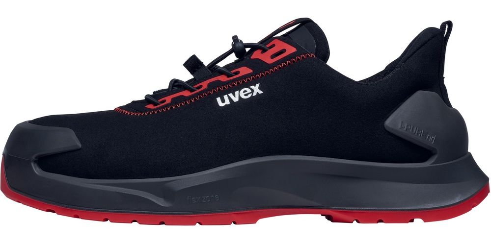 UvexSicherheits-Halbschuhe1X-CraftS3LSR68033SchwarzRot-35Weite12