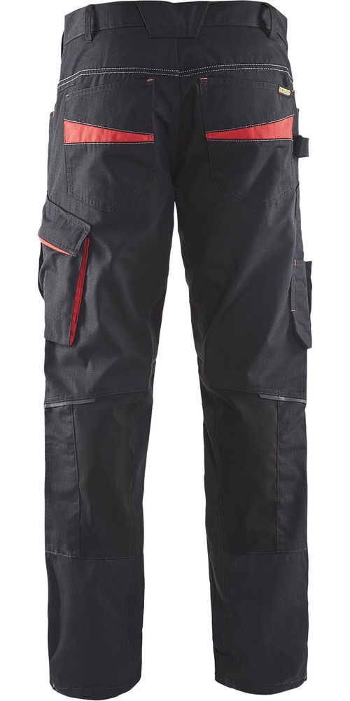 BlklderArbeitshoseServicemitStretch14951330SchwarzRot-C146