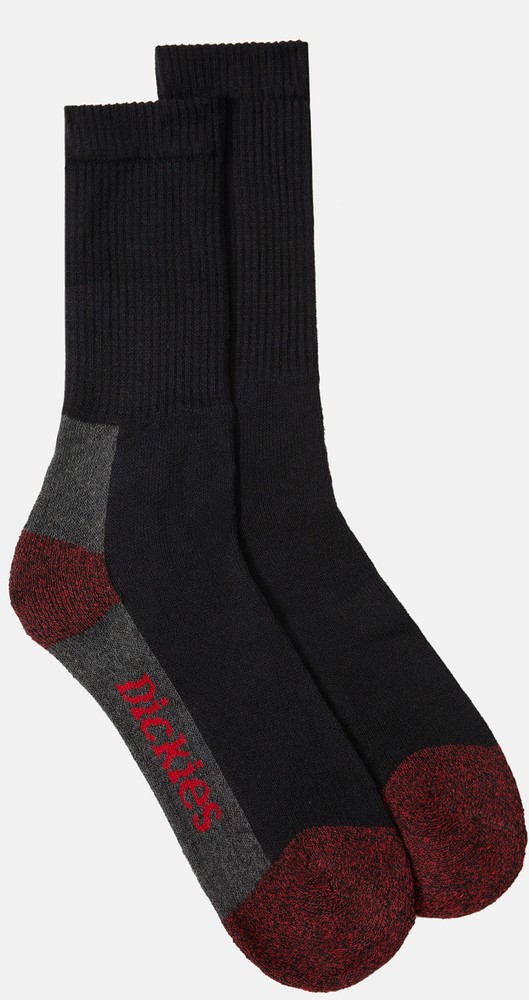 DickiesHerrenCapCshnCrwSockBlack
