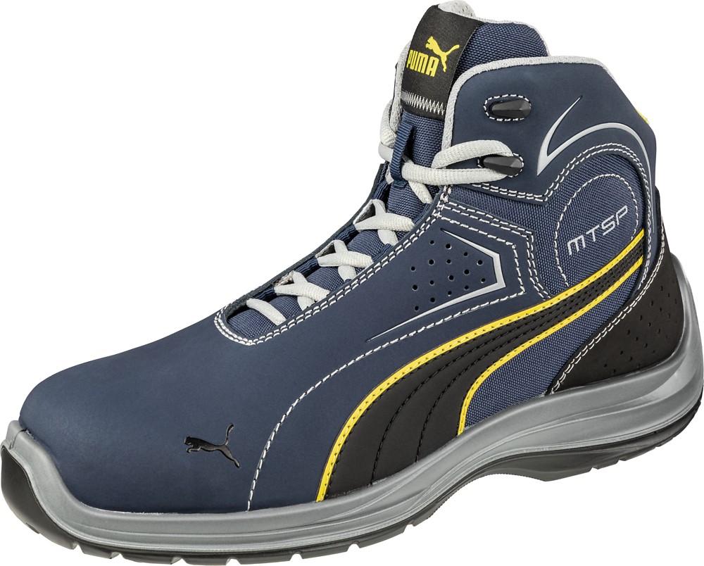 PumaSafetySicherheitsschuhTouringBlueMidSbEPWruFoSRCBlau