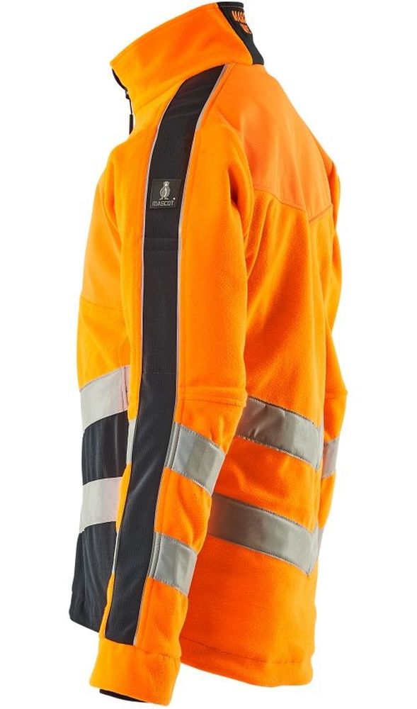 MascotFleecejackeSheffieldSafeSupreme15503-259Hi-visOrangeSchwarzblau-XXL