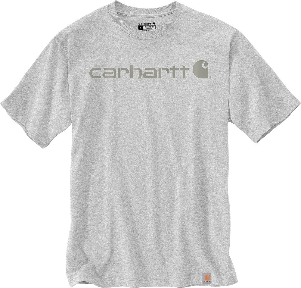 CarharttDearbornRelaxedLogoT-Shirt103361HeatherGrayGray-XS