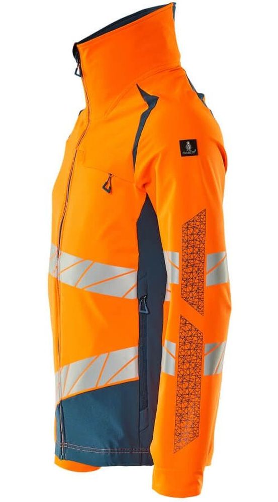 MascotJackeAccelerateSafe19009-511Hi-visOrangeDunkelpetroleum-XXL