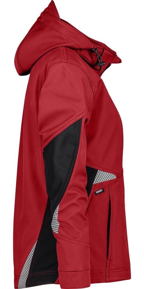 DassyDamenSoftshell-JackeGravityNextWomenRotSchwarz-XS