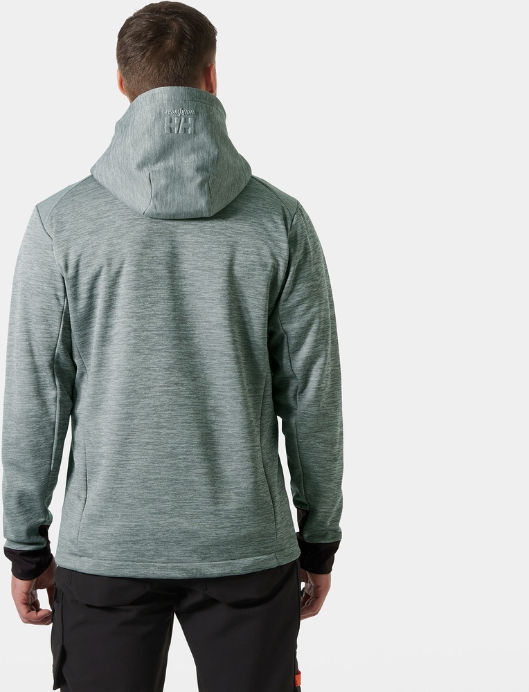 HellyHansenHoodieTechHoodedMidlayer79232GreyMelange-XS