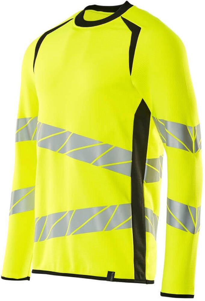 MascotSweatshirtAccelerateSafe19084-781Hi-visGelbSchwarz-XXL