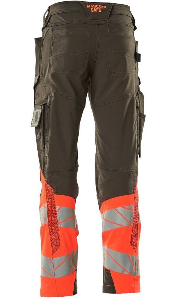 MascotHosemitKnietaschenAccelerateSafe19179-511DunkelanthrazitHi-visRot-C4676