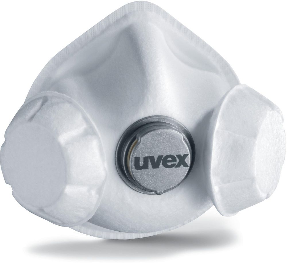 UvexFormmaskeSilv-AirE7333FFP387373Wei3Stck