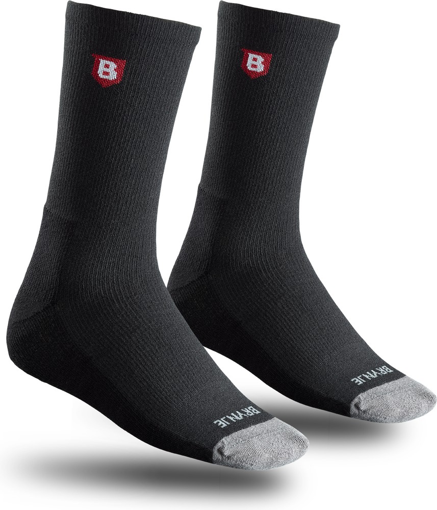 BrynjeSockeAllYear3erPackSchwarz