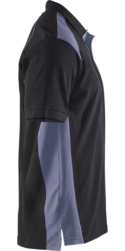 BlklderPoloshirt33241050SchwarzGrau-4XL