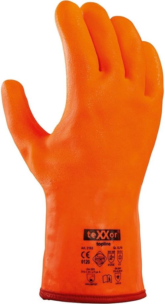 teXXorToplineWinterhandschuhePvc6Stck2162Leuchtorange-10