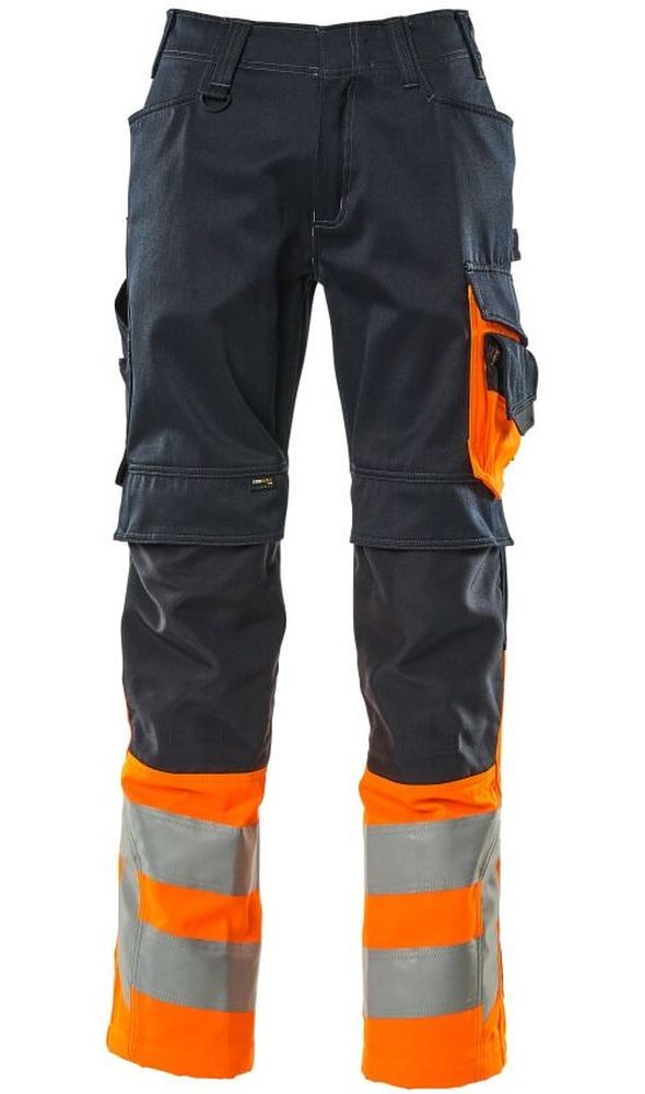 MascotHosemitKnietaschenLeedsSafeSupreme15679-860SchwarzblauHi-visOrange-C4676