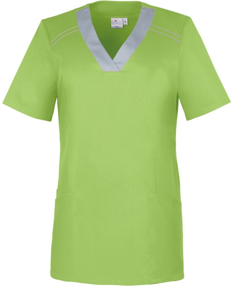 LeiberDamenSchlupfkasack08-2798MaigrnSilbergrau-XS