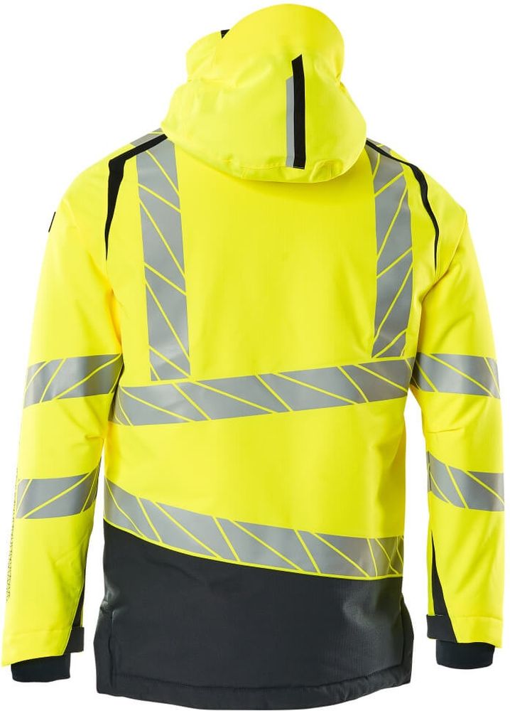 MascotWinterjackeAccelerateSafe19335-231Hi-visGelbSchwarzblau-XXL