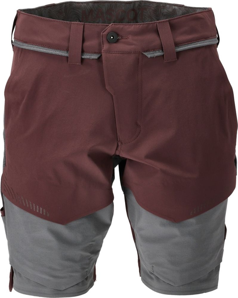 MascotShortsCustomized22149-605BordeauxAnthrazitgrau-C4424