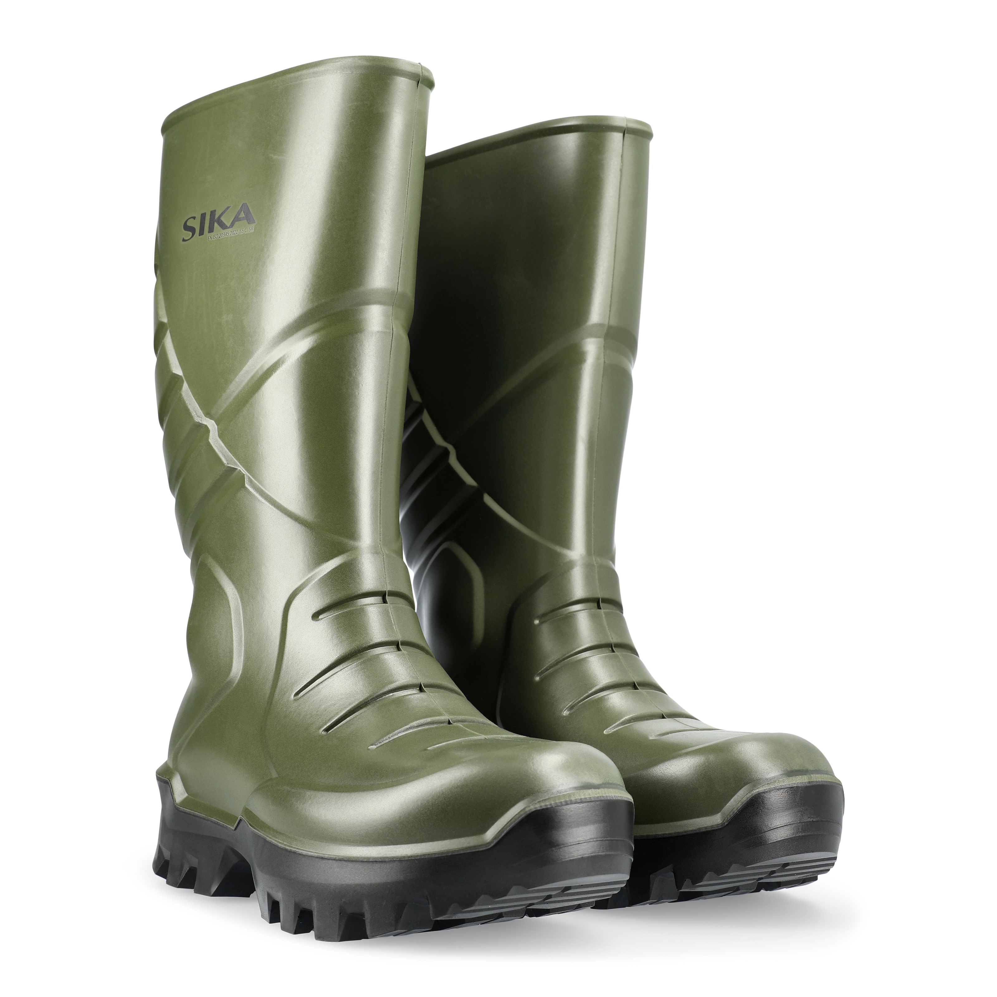 SikaGummistiefelThermoGreenPUsafetyGrn-38