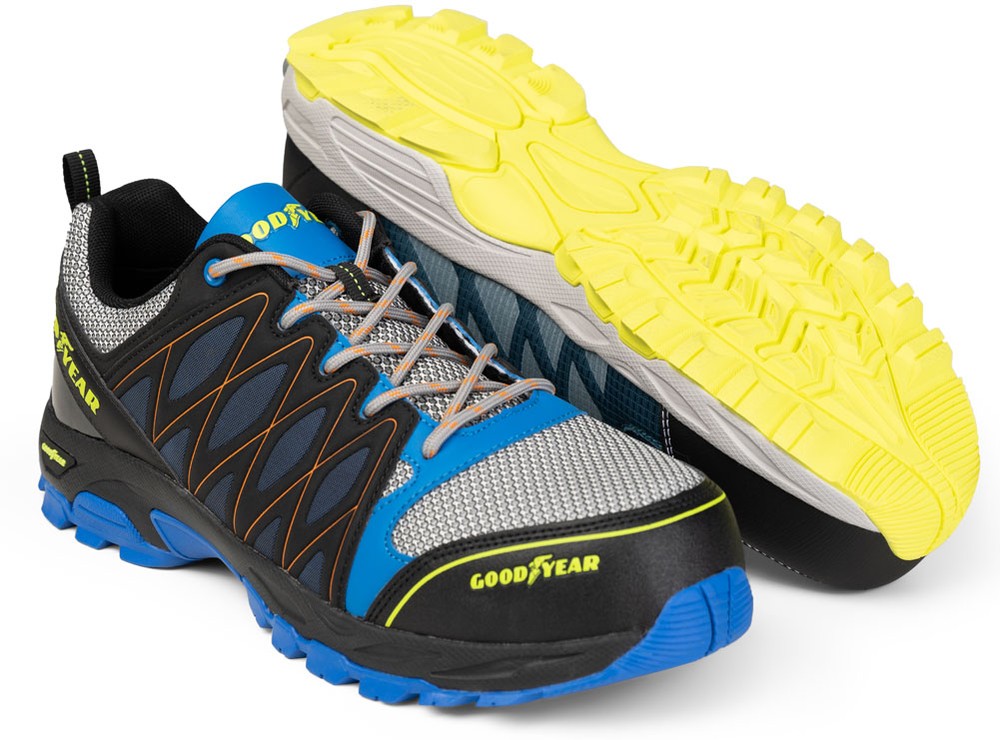 Goodyear-Gyshu1662SicherheitsschuheS1PSafetyFootwearPetrolYellow44