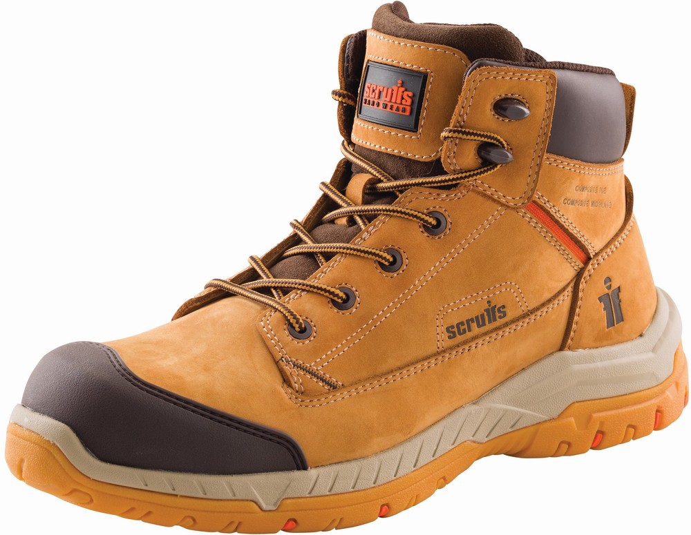 ScruffsSicherheitsschuheSicherheitsstiefelSolleret-Hellbraun