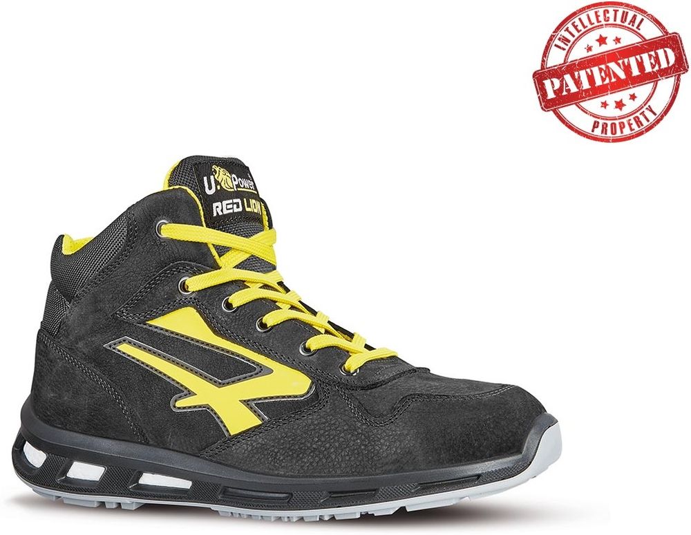 U-PowerSicherheitsschuheHochschuheShotEsdS3CiSrcRL10043Schwarz-35