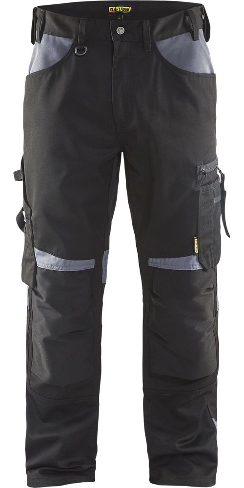 BlklderArbeitshoseHandwerkerohneNageltaschen15561860SchwarzGrau-C146