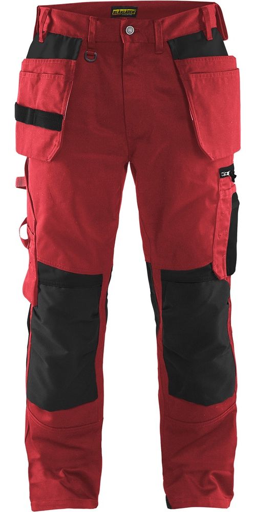 BlklderArbeitshoseHandwerker15551860RotSchwarz-C146