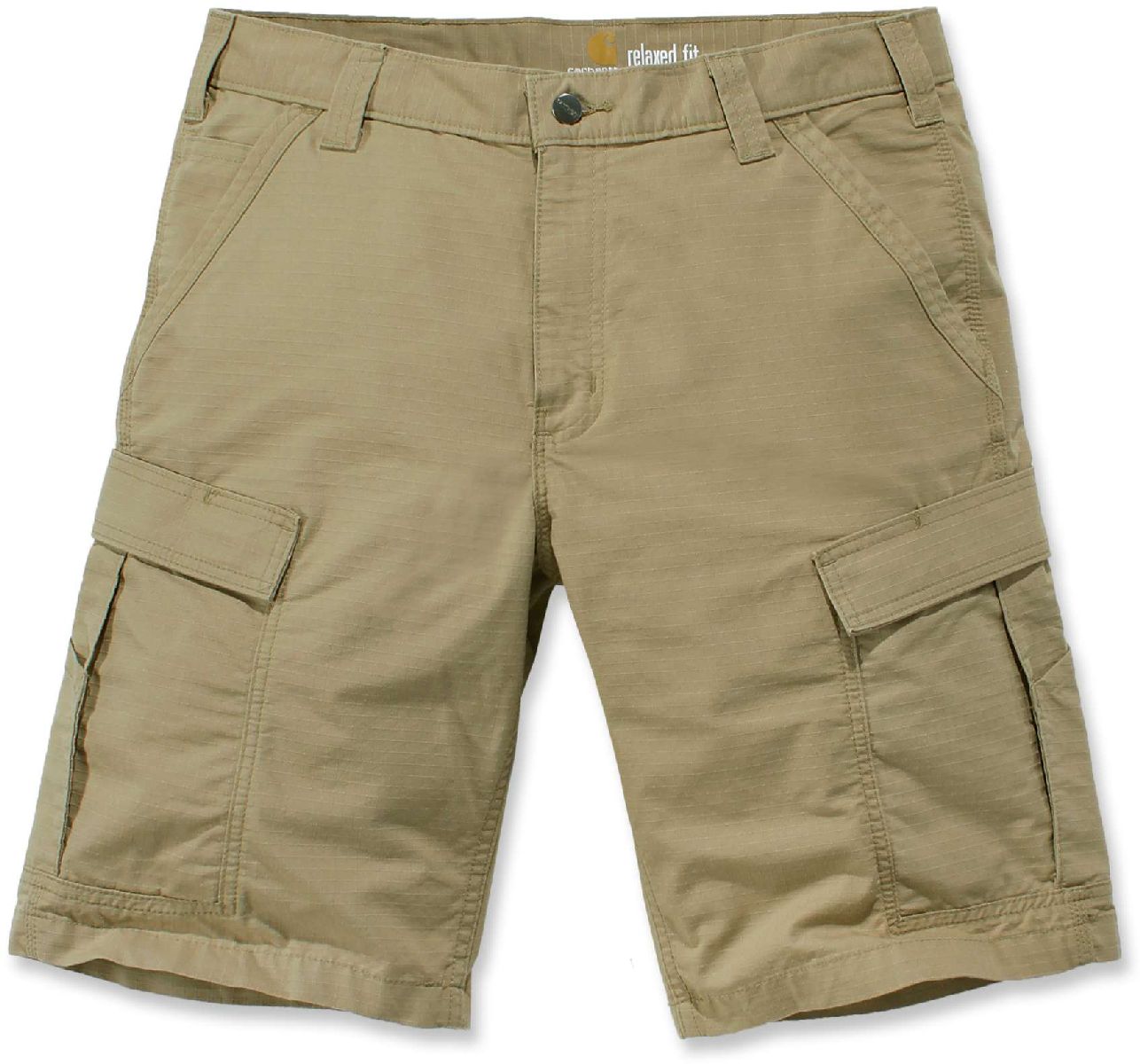 CarharttHerrenShortsForceBroxtonCargoShortDarkKhaki