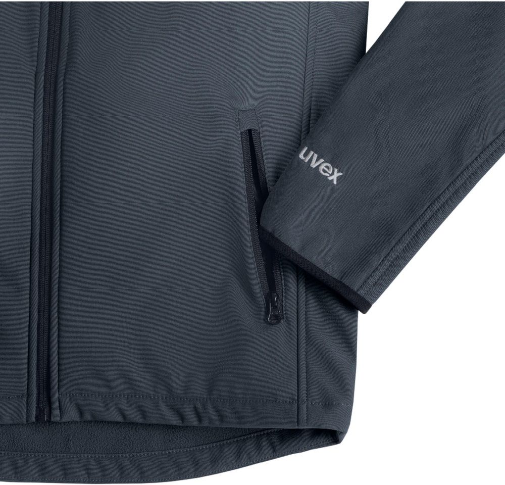 UvexSoftshelljackeSuxxeedCraft88828GrauAnthrazit-XS