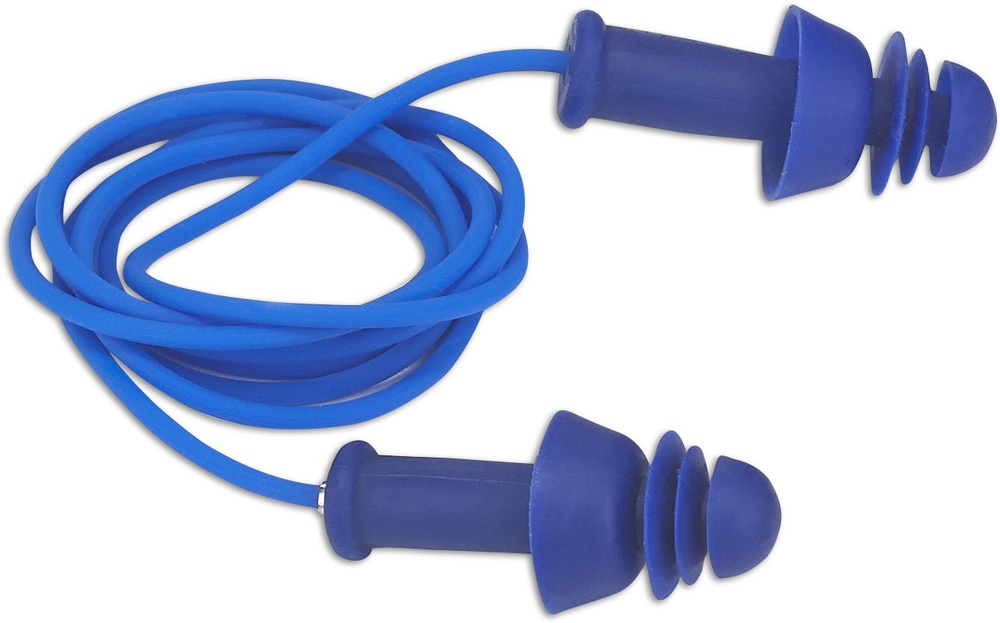 Edge-DynamicSafetyGehrschutzMehrfachverwendbaredetekierbaregehrschutzstpselNP104CDComfort-Fit104DetektierbarBlau