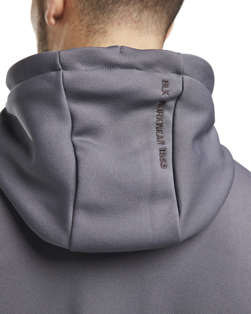 BlklderArbeitsjackeKapuzenjacke33632526MittelgrauSchwarz-4XL