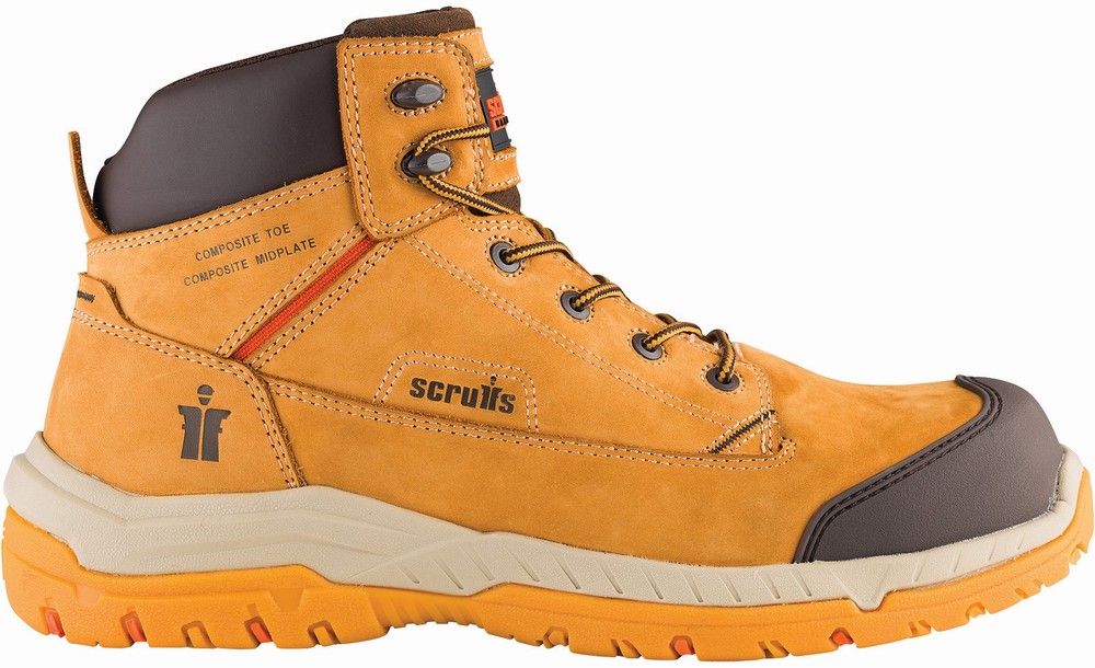 ScruffsSicherheitsschuheSicherheitsstiefelSolleret-Hellbraun