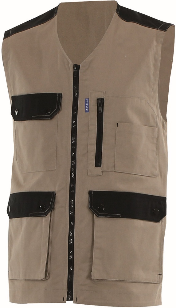 CepovettWesteKargoProLight98678053BeigeBlack-XS