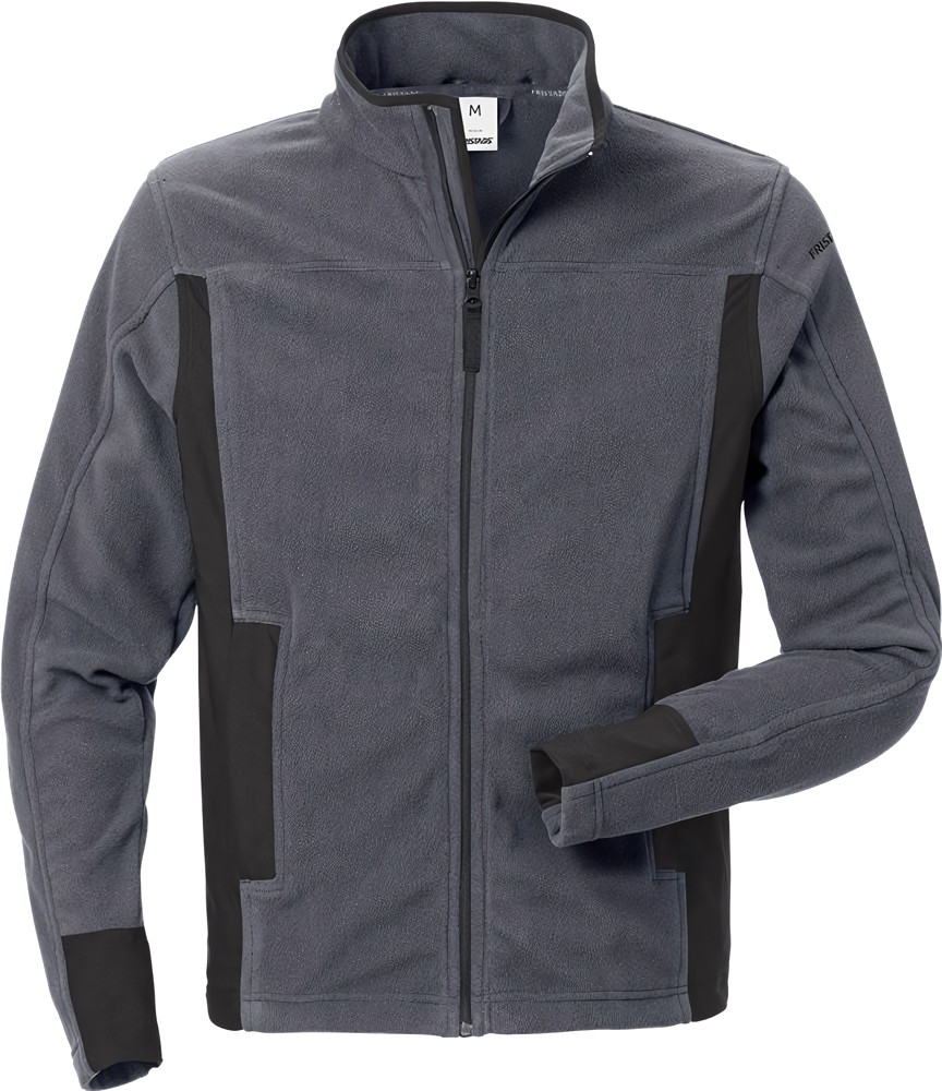 FristadsFleecejacke4003MFLGrauSchwarz-XS
