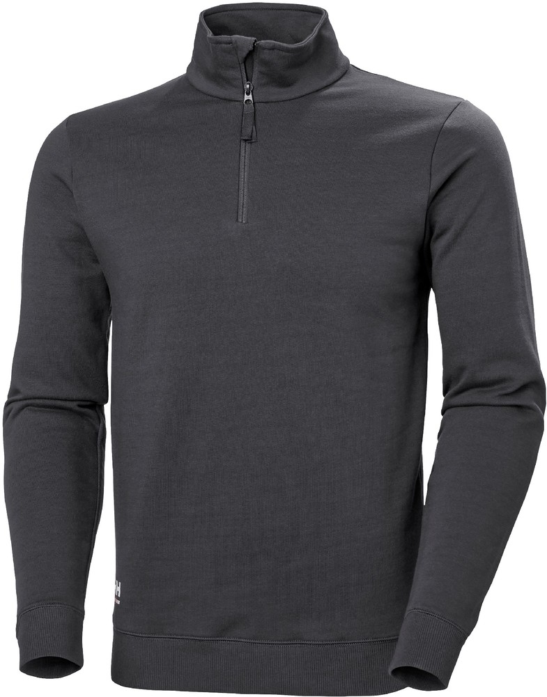 HellyHansenClassicHalfZipSweatshirtDarkGrey-XS