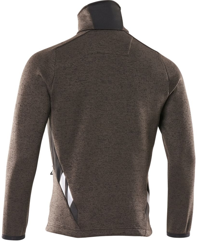 MascotStrickpullovermitReiverschlussAccelerate18105-951DunkelanthrazitSchwarz-XXL