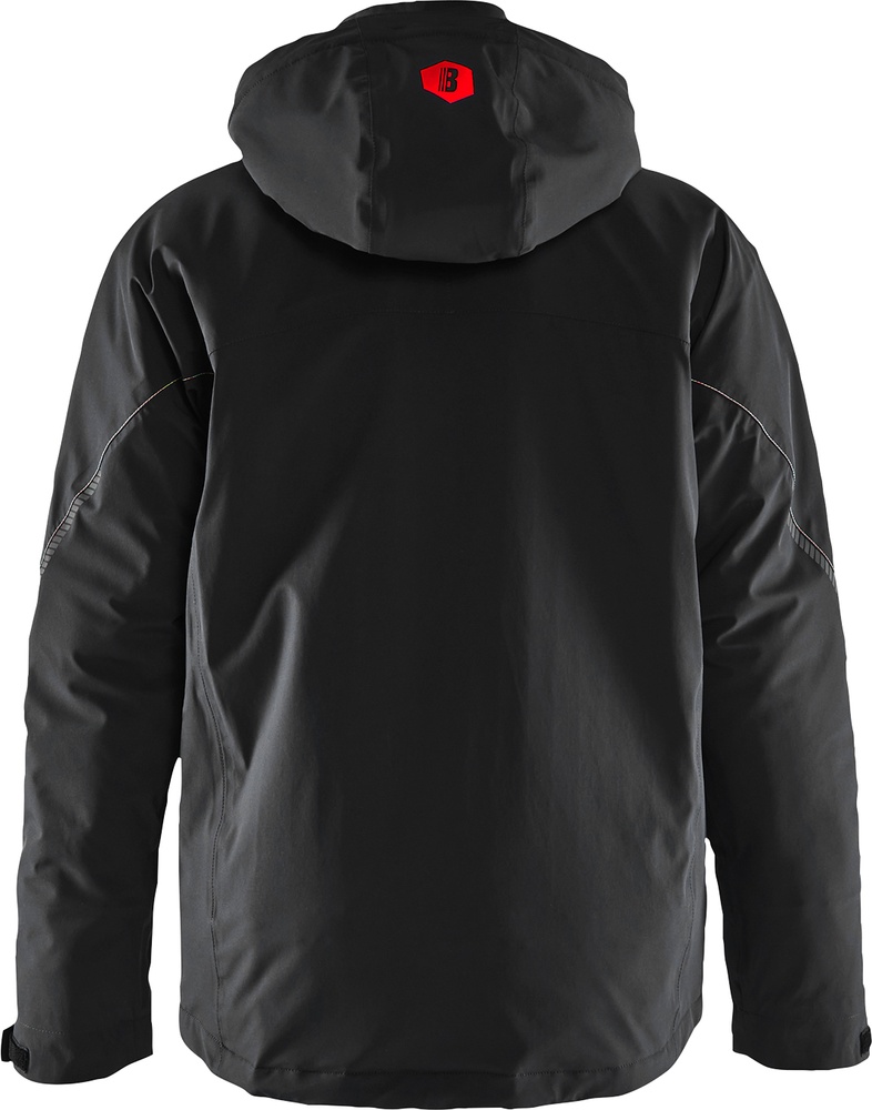 BlklderArbeitsjackeWinterjackeStretch44841917SchwarzRot-4XL