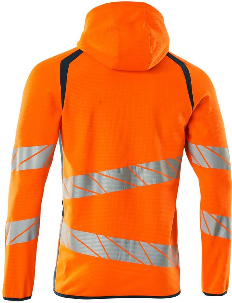 MascotKapuzensweatshirtmitReiverschlussAccelerateSafe19284-781Hi-visOrangeDunkelpetroleum-XXL