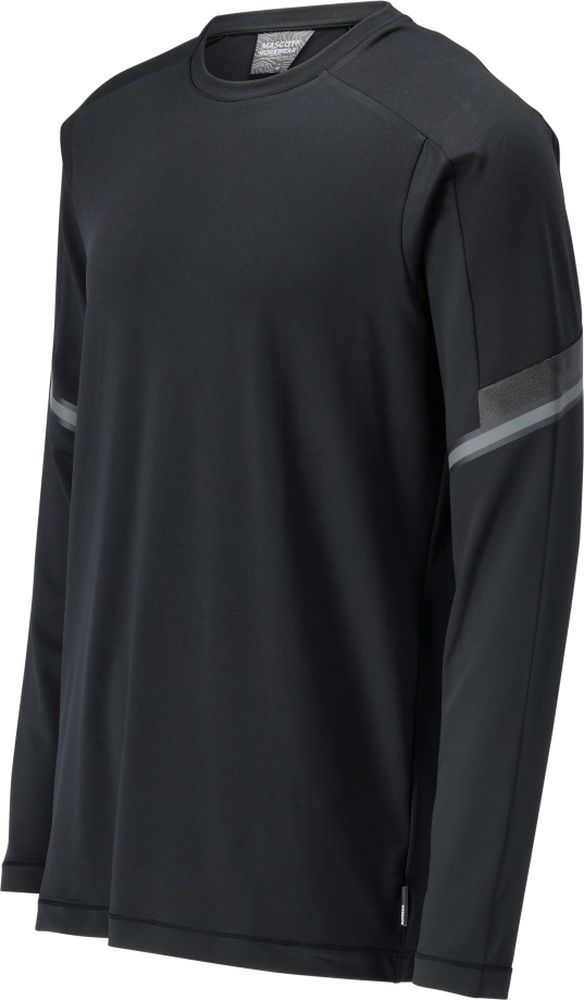 MascotT-ShirtLangarmCustomized22281-461Schwarz-XXL