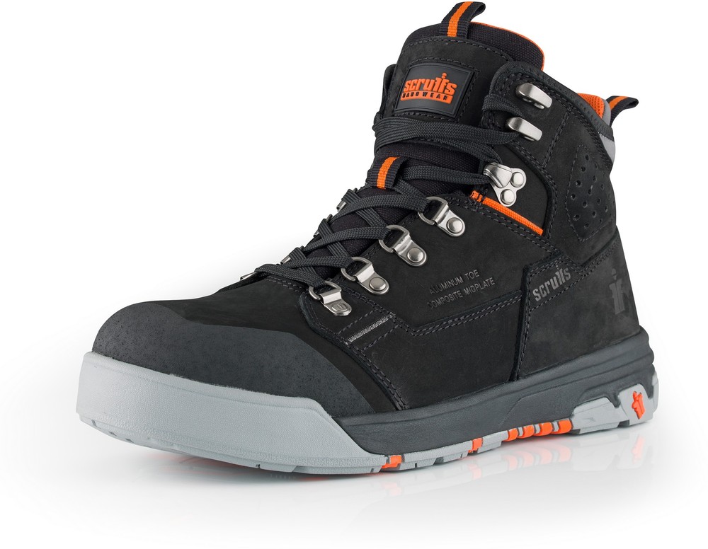 ScruffsSicherheitsschuheSicherheitsstiefelHydra-Schwarz