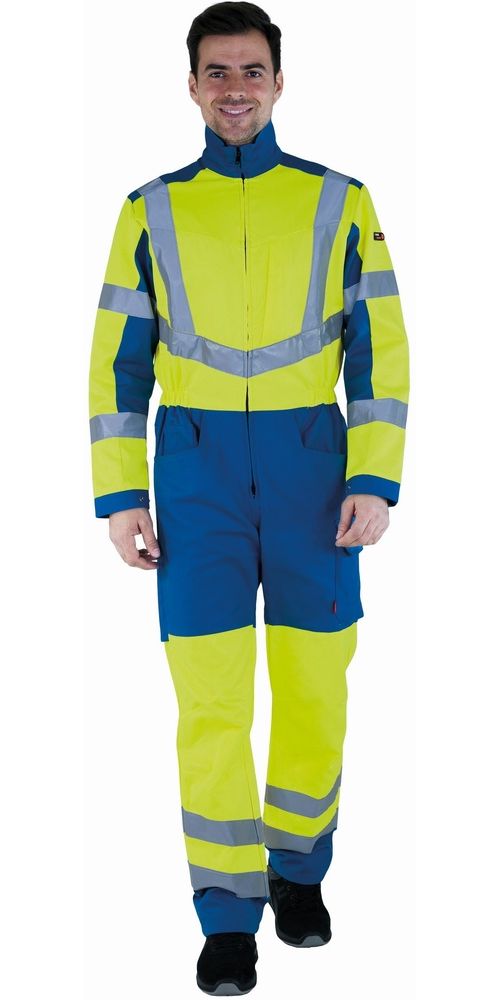 LafontOverallFovea5HVNCPHi-VisYellowAzure-XS