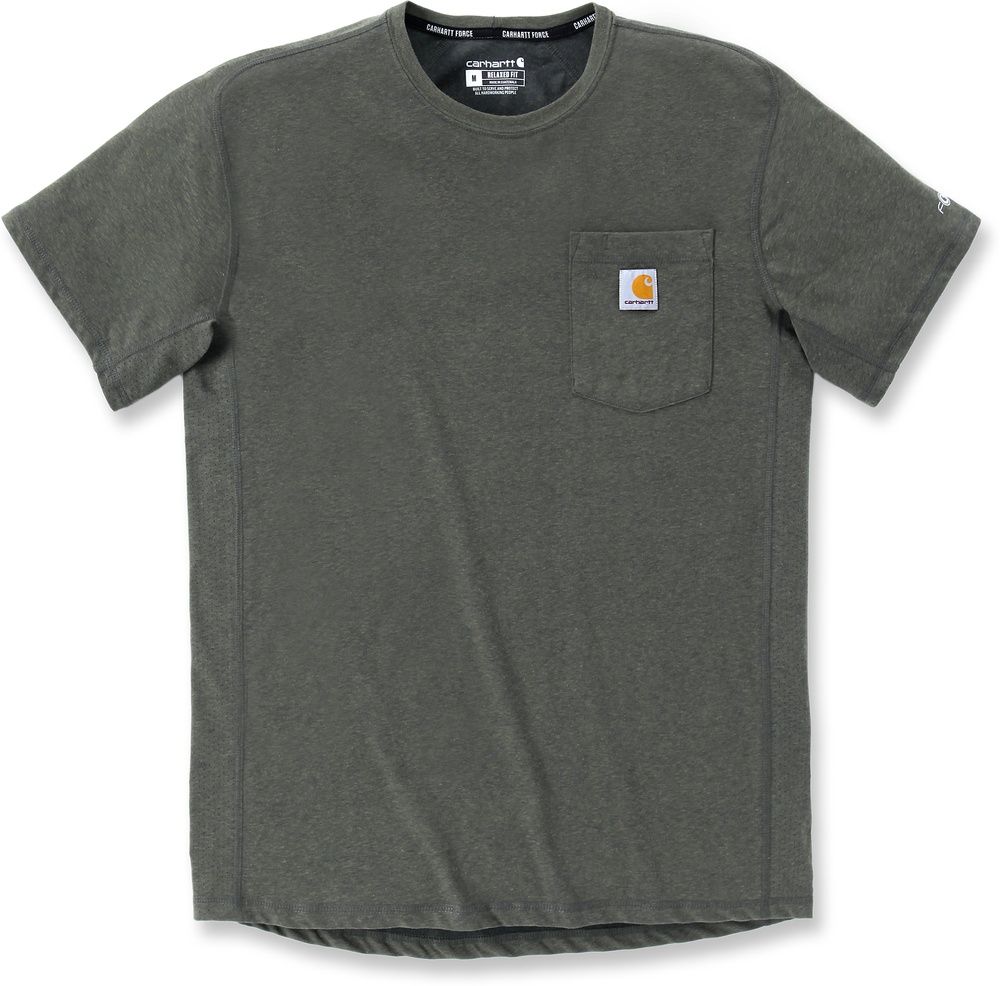 CarharttForcePocketSST-Shirt106652BasilHeather-XL