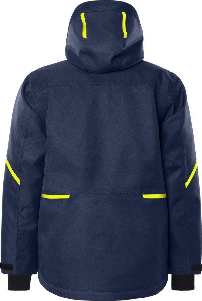 FristadsAirtechWinterjacke4058GTC127559NavyHi-VisYellow-4XL