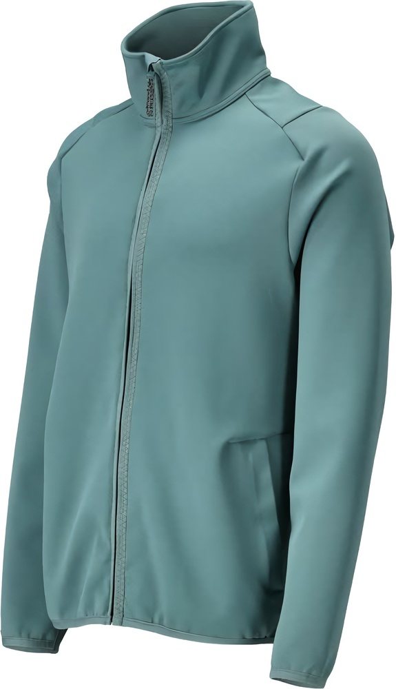 MascotFleecepullovermitReiverschlussCustomized22585-608HellWaldgrn-XXL