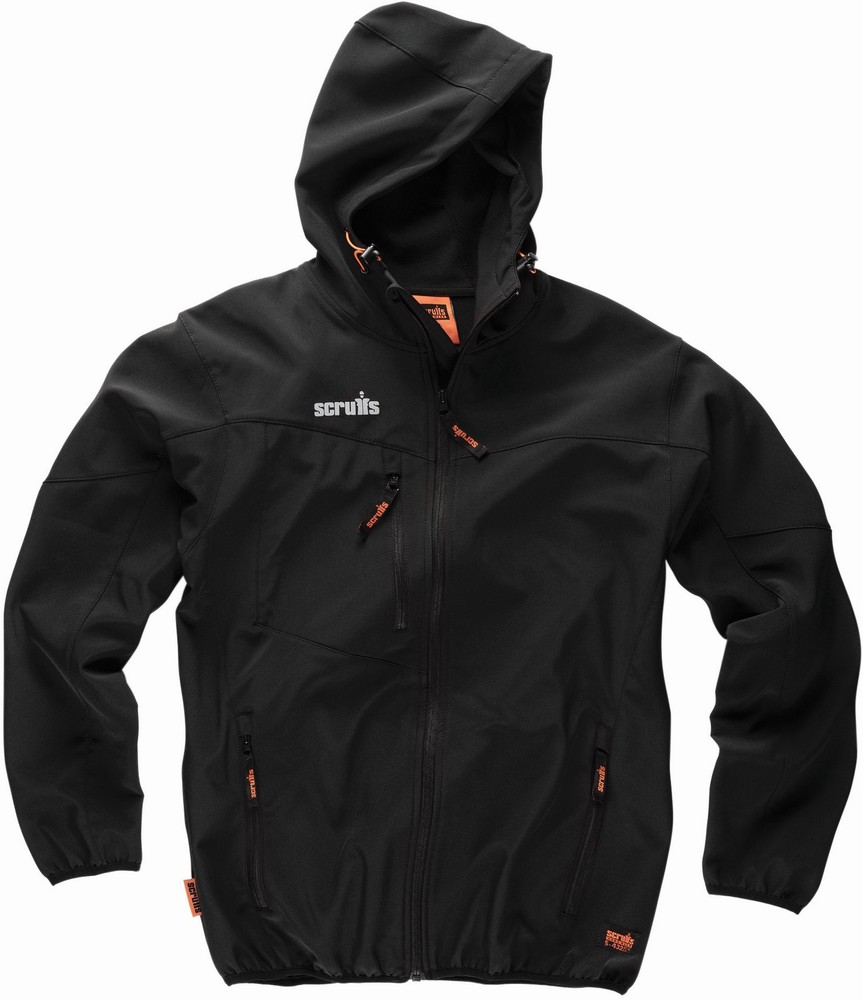 ScruffsJackeSoftshelljackeWorker-Schwarz