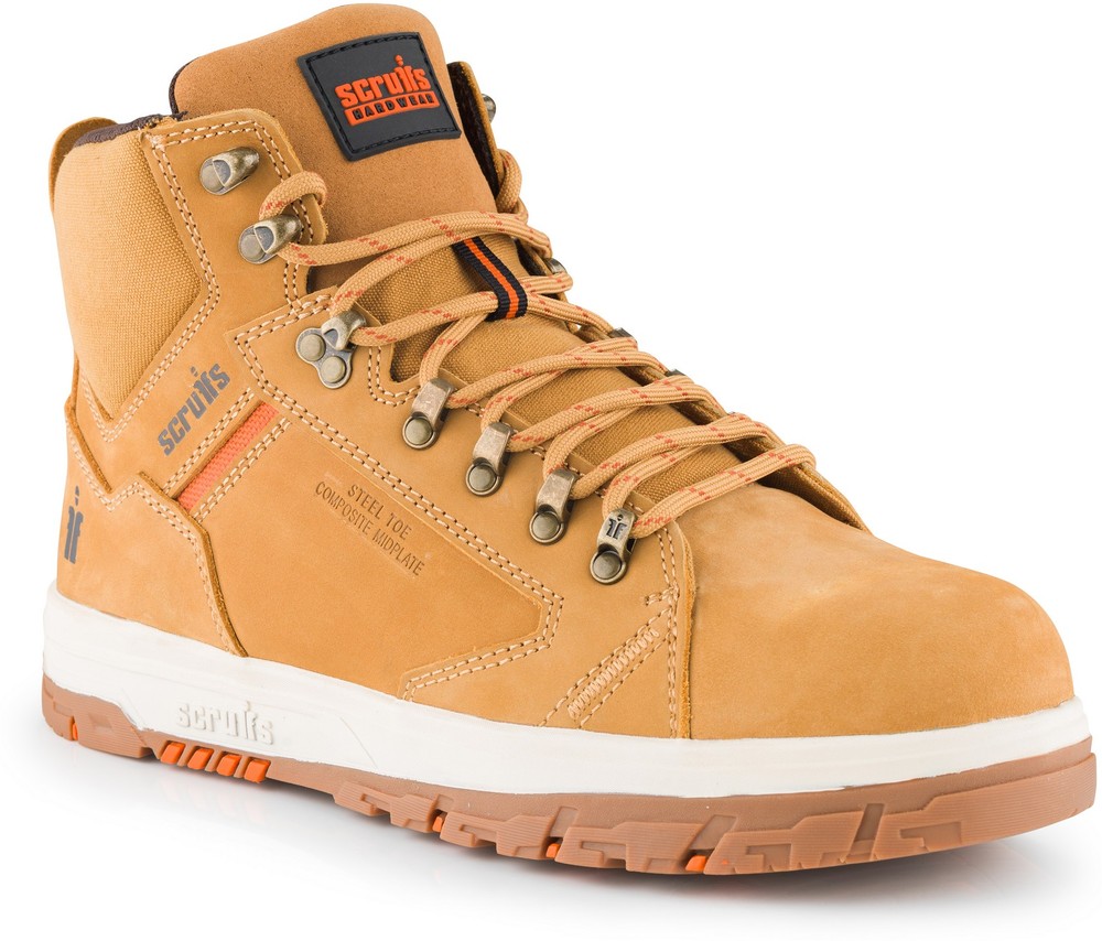 ScruffsSicherheitsschuheSicherheitsstiefelNevis-Hellbraun