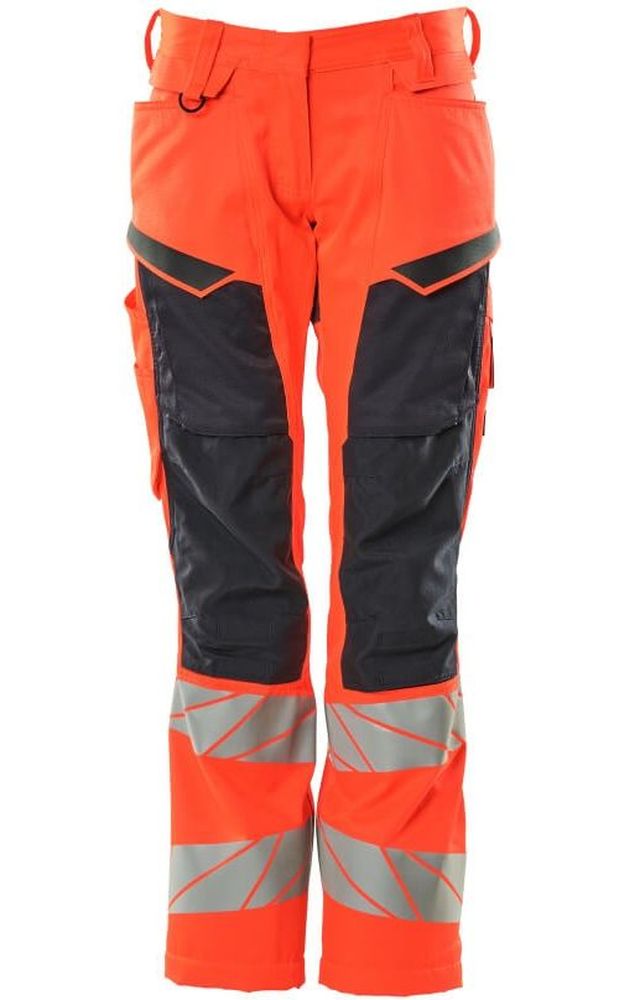 MascotDamenHosemitKnietaschenAccelerateSafe19578-236Hi-visRotSchwarzblau-C3476