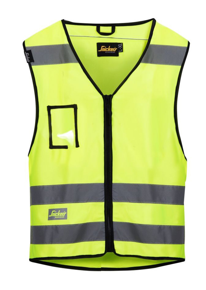 SnickersHi-VisArbeitswesteKl2EN20471High-VisGelb-M
