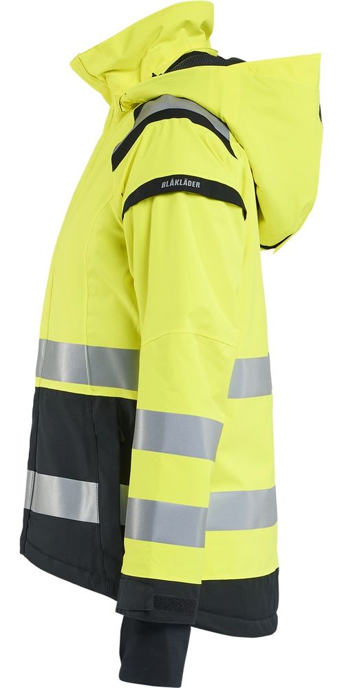 BlklderDamenArbeitsjackeHighVisShellJacke49041987GelbSchwarz-L