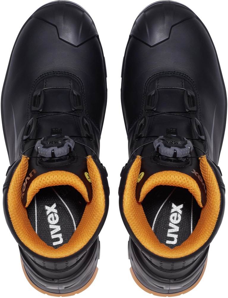 UvexSicherheitsschuhStiefel2SicherheitsstiefelS3LSRS3LBOAFitSystem65061SchwarzOrange-35Weite10